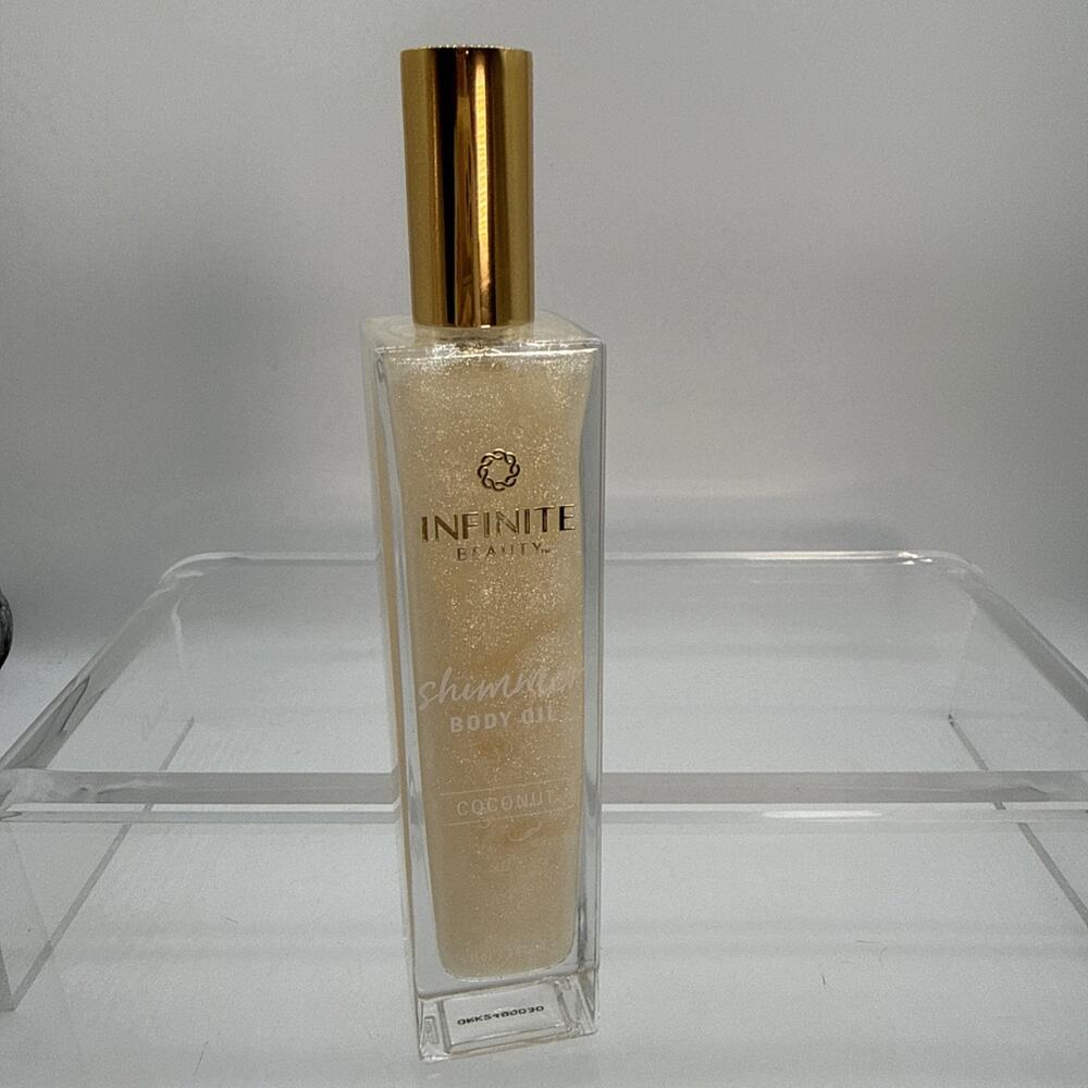 INFINITE Beauty 5 fl.oz Shimmer Body Oil Coconut Oil New